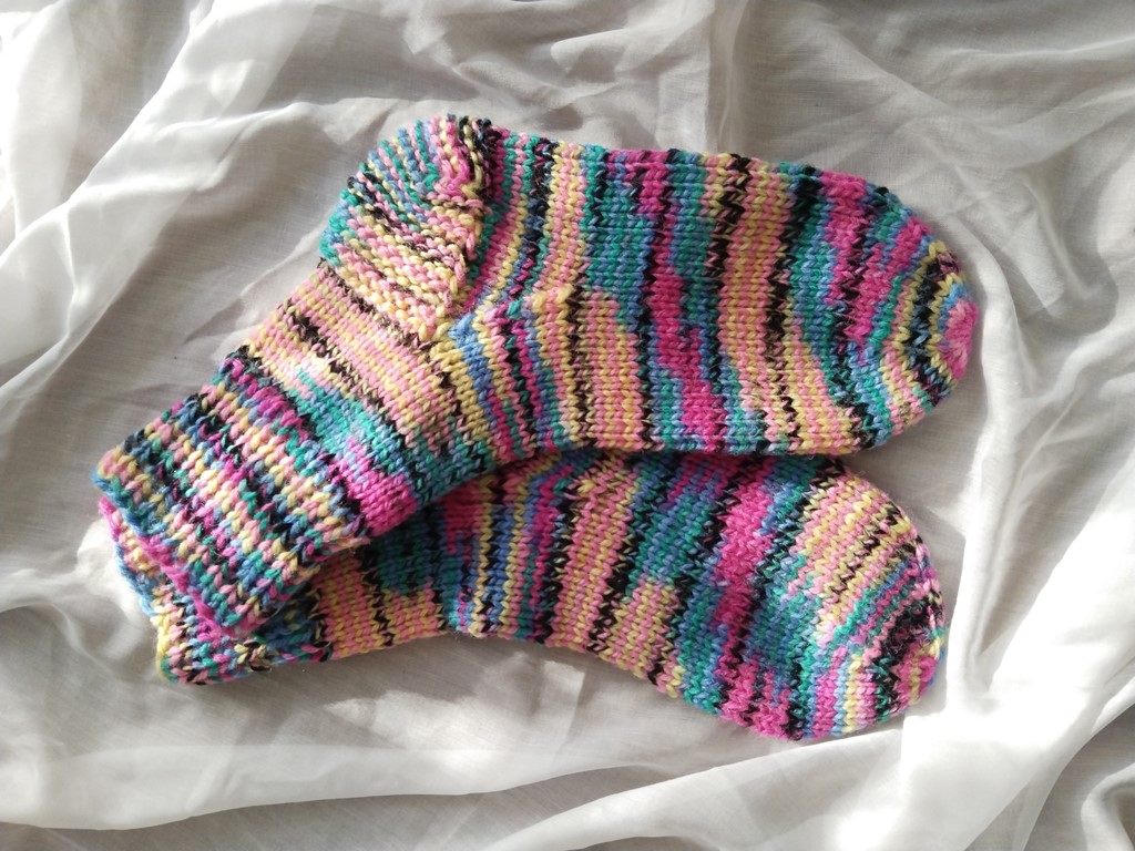 Вязаные носки