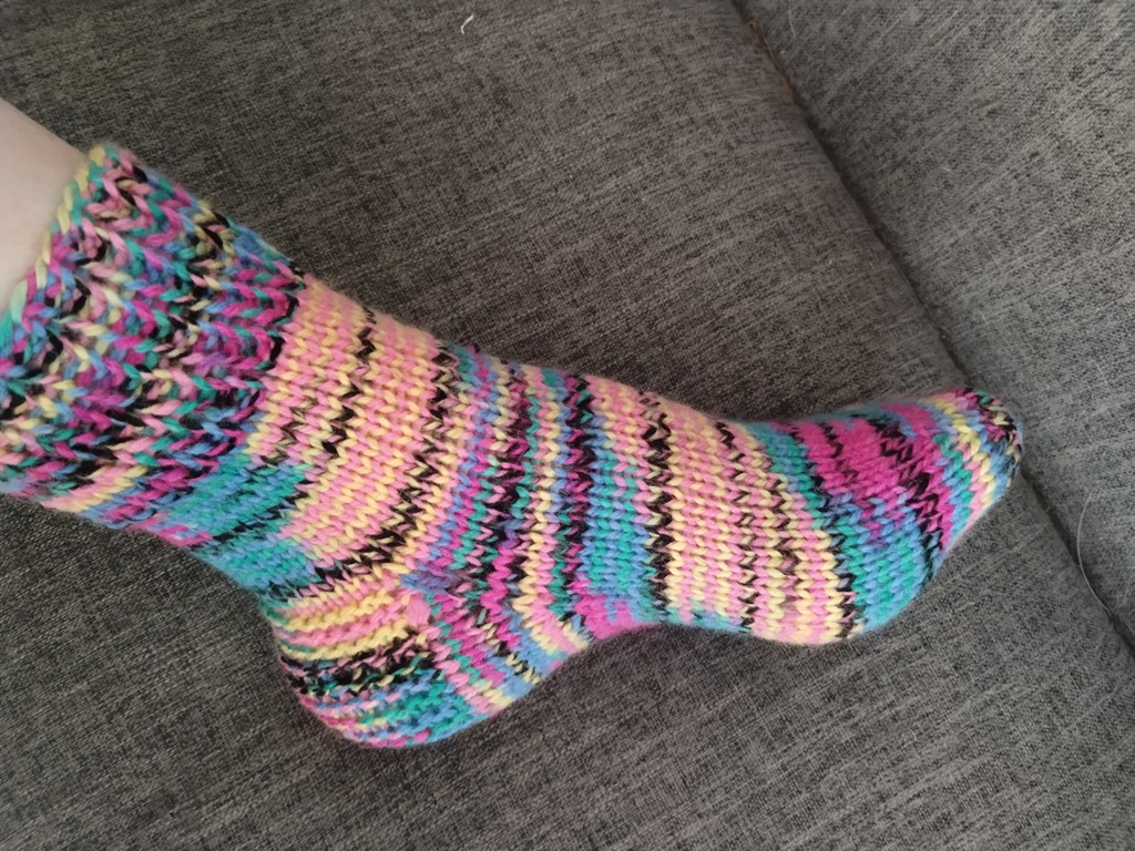 Вязаные носки