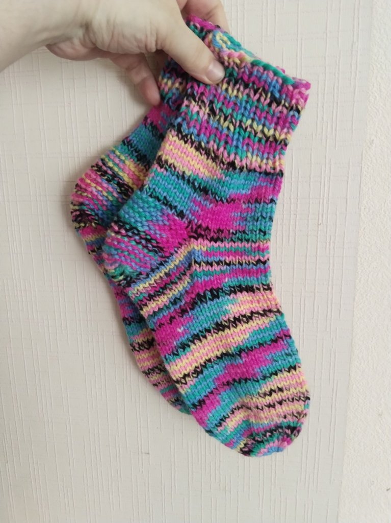 Вязаные носки