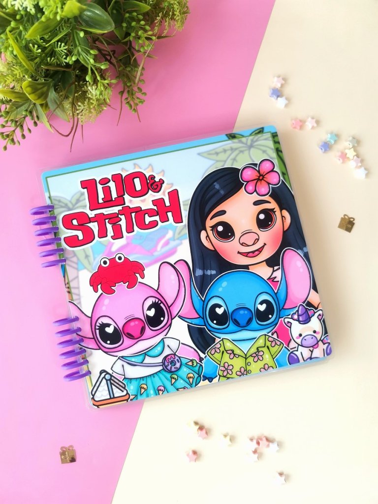 Домик- книжка на липучках Лило и Стич