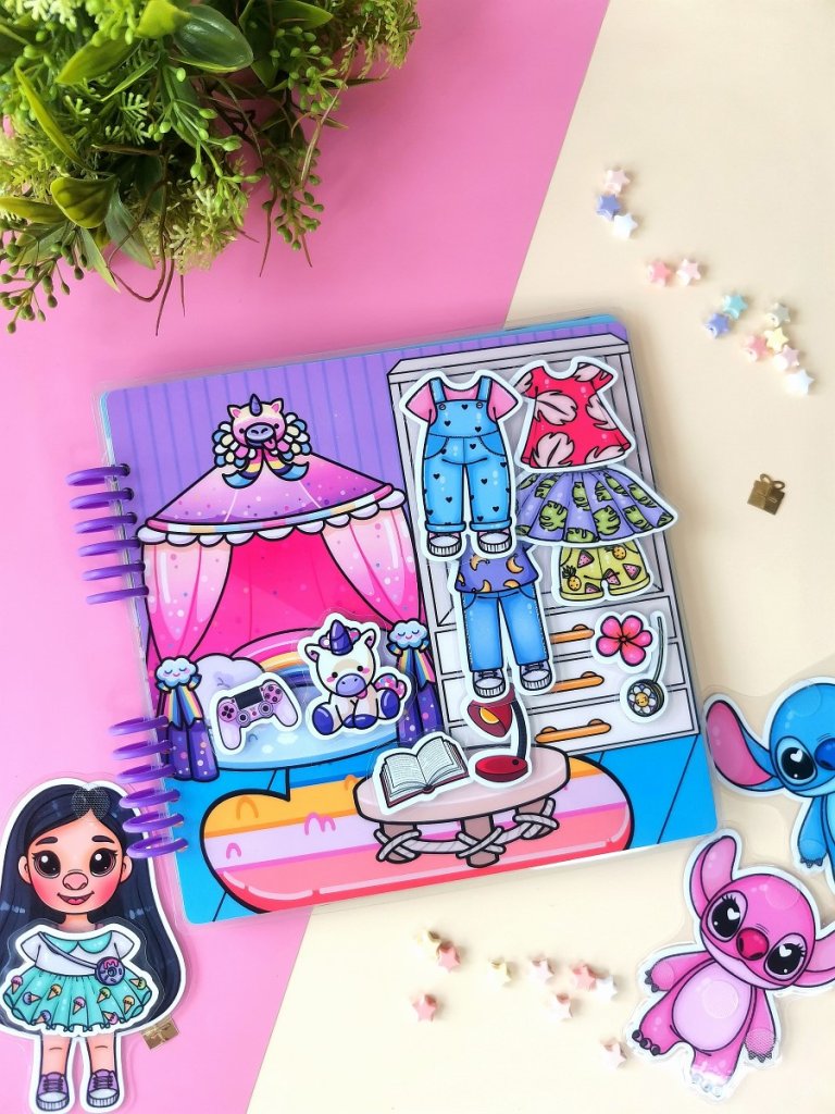 Домик- книжка на липучках Лило и Стич