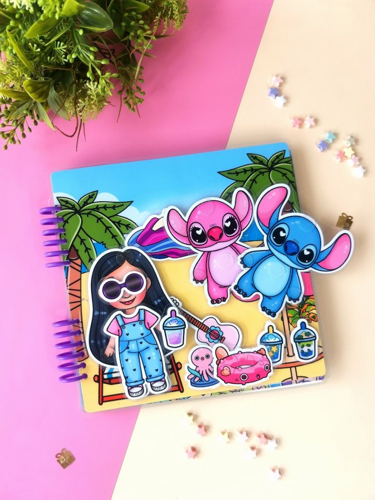 Домик- книжка на липучках Лило и Стич