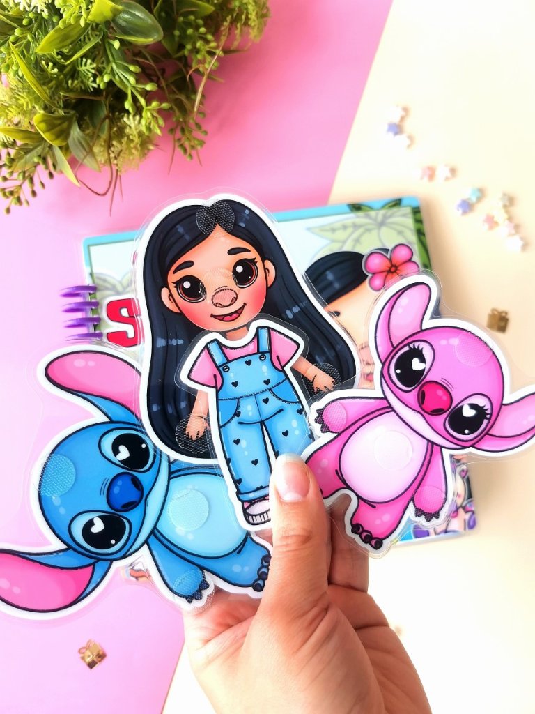 Домик- книжка на липучках Лило и Стич