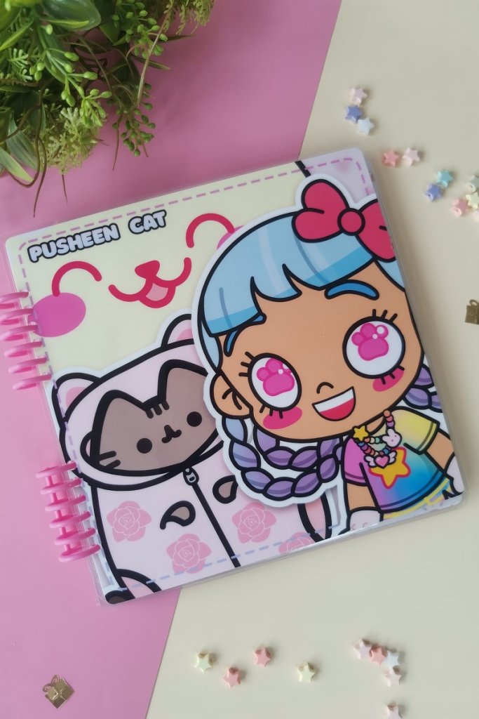 Альбом на липучках Аватар и Пушин