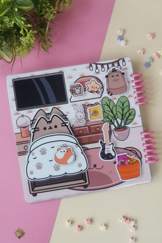 Альбом на липучках Аватар и Пушин