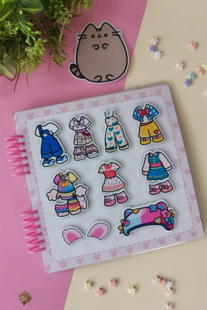 Альбом на липучках Аватар и Пушин