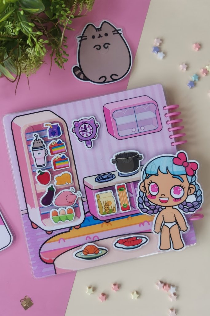 Альбом на липучках Аватар и Пушин