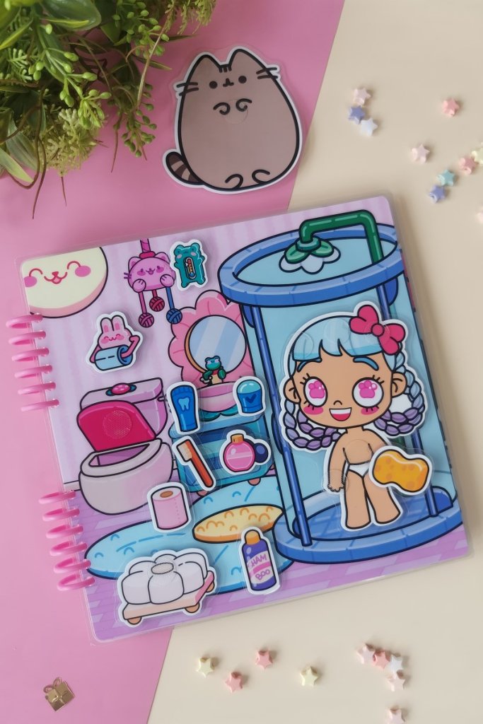 Альбом на липучках Аватар и Пушин