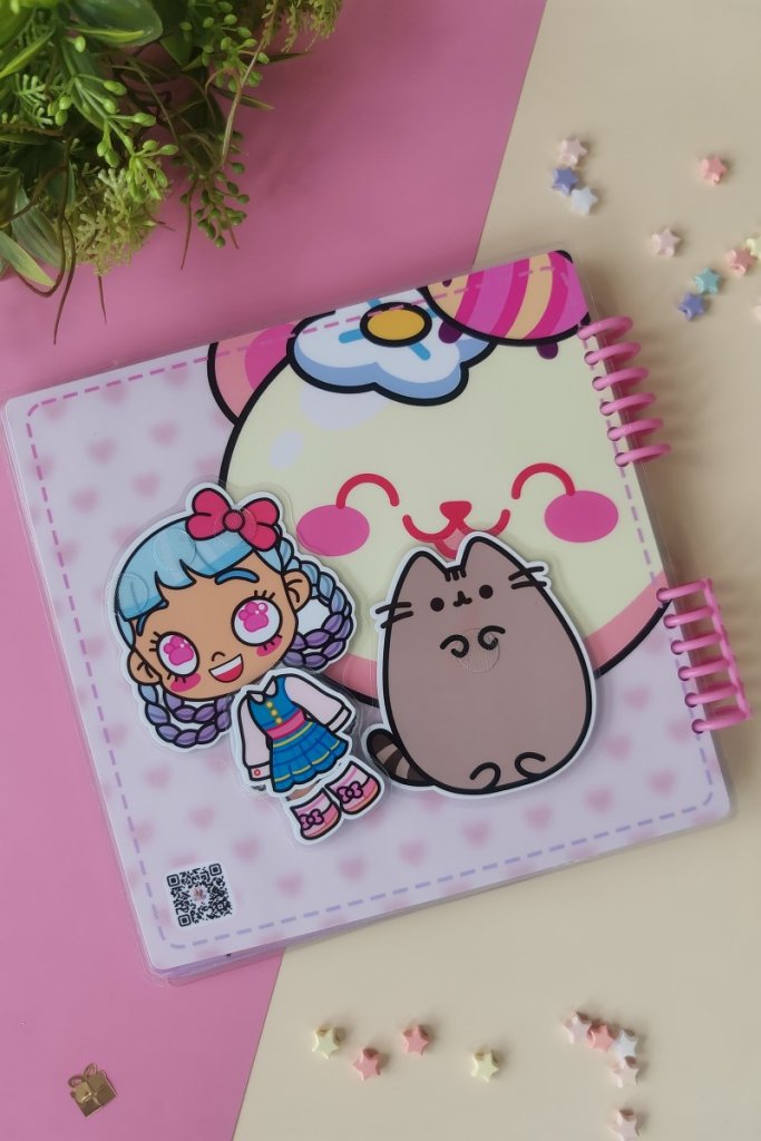 Альбом на липучках Аватар и Пушин