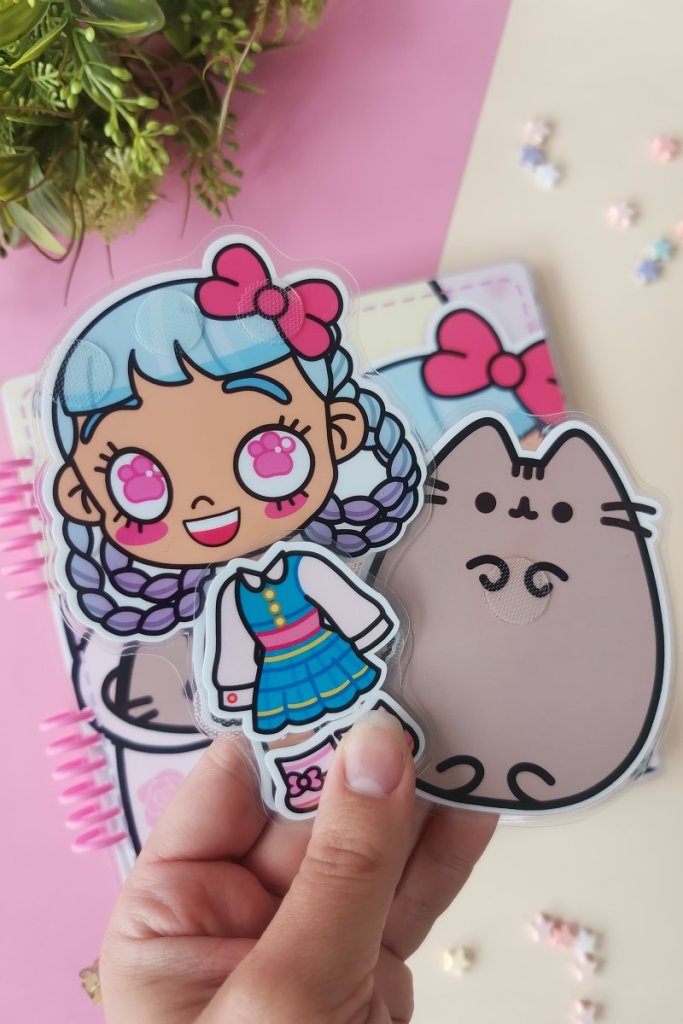 Альбом на липучках Аватар и Пушин