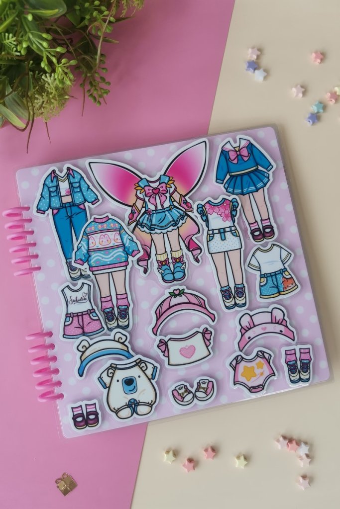 Альбом на липучках Кавайные истории