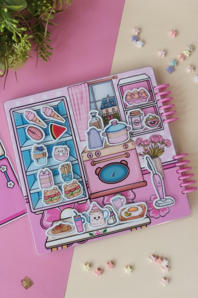 Альбом на липучках Кавайные истории