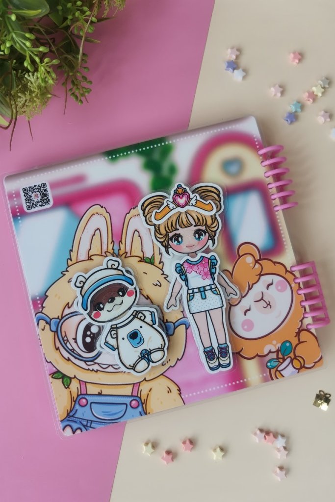 Альбом на липучках Кавайные истории