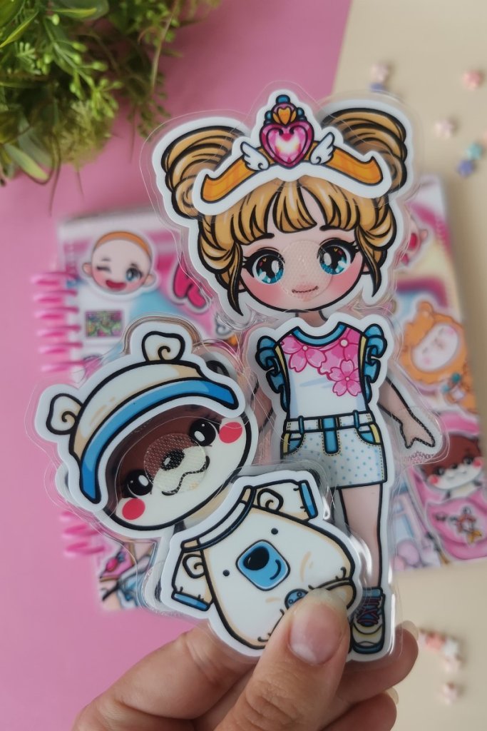 Альбом на липучках Кавайные истории