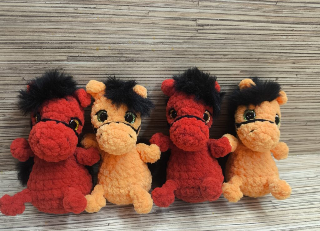 Брелок, игрушка Лошадка. Символ года