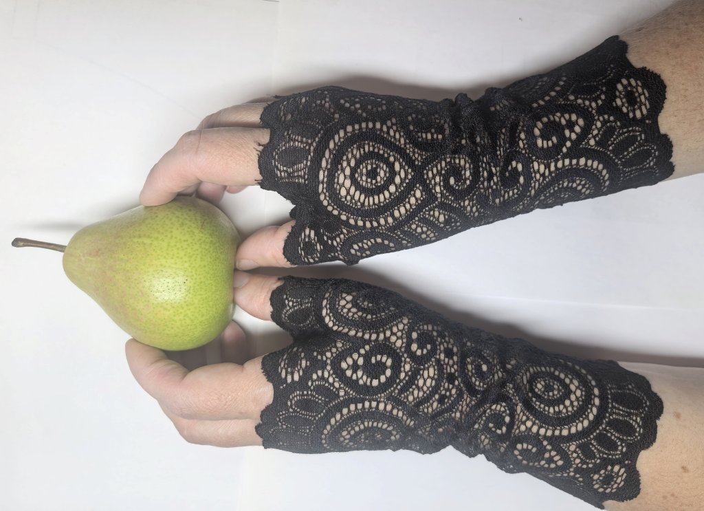 Митенки кружевные