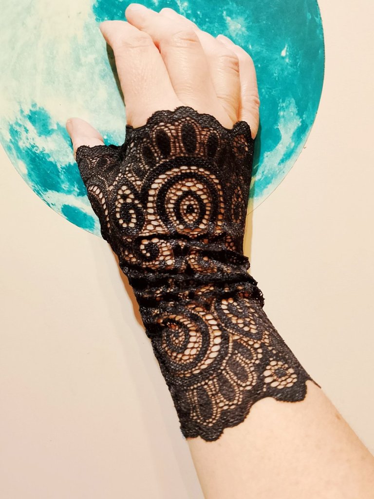 Митенки кружевные