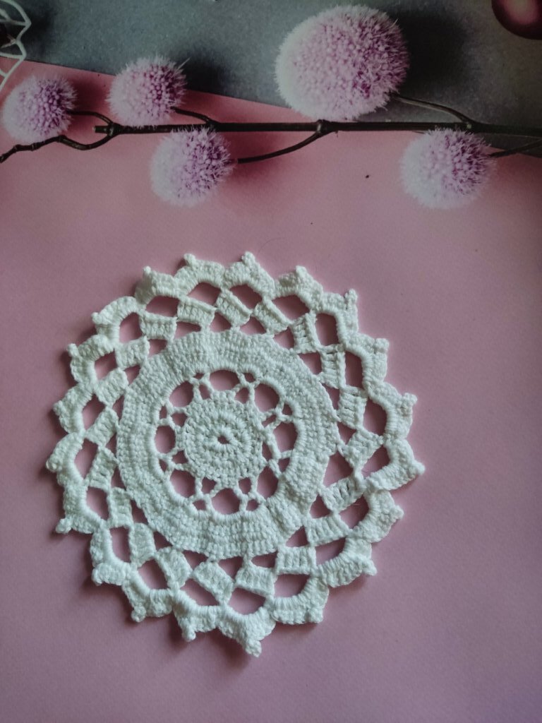 Салфетка белая