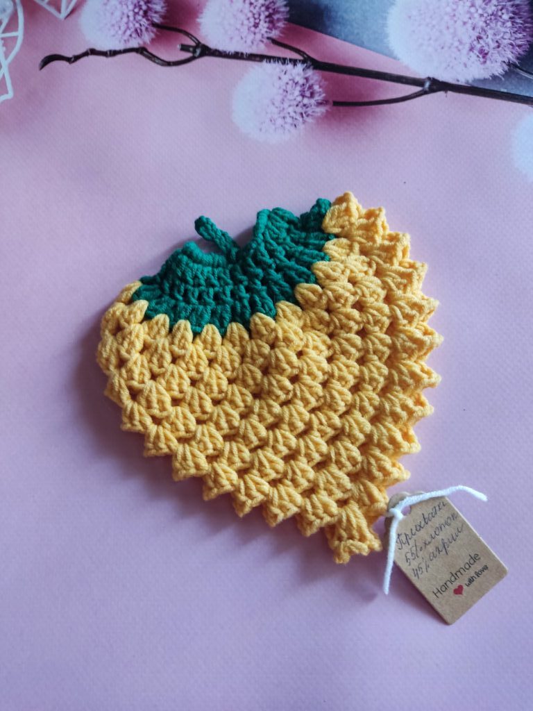 Прихватка Клубничка