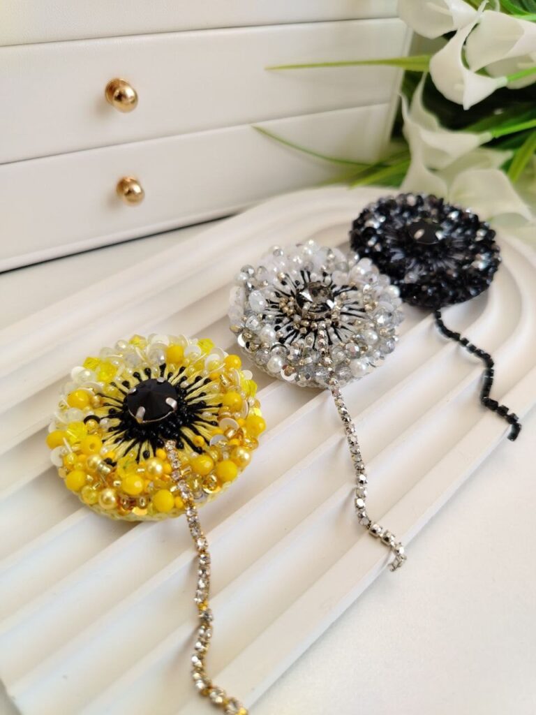 Брошь «Одуванчик»