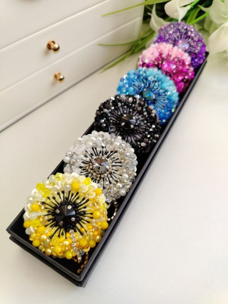 Брошь «Одуванчик»