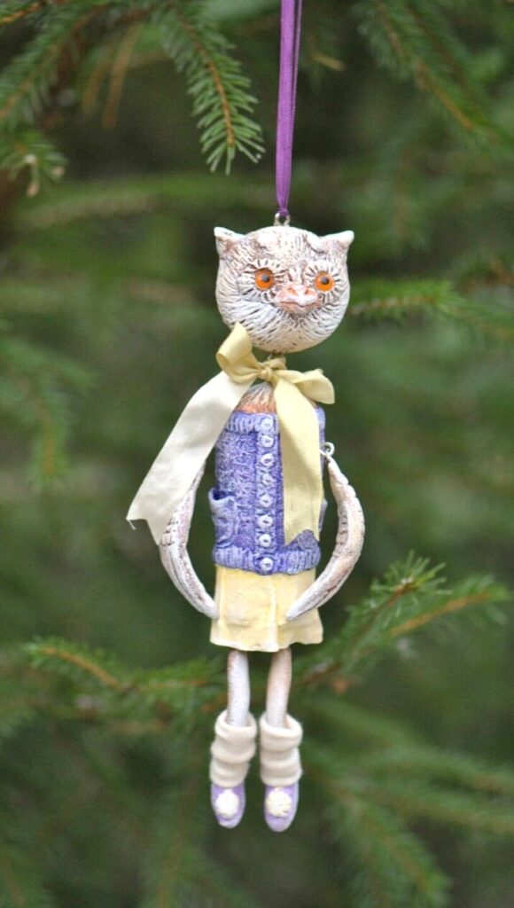 Сова Софа. Ёлочная игрушка