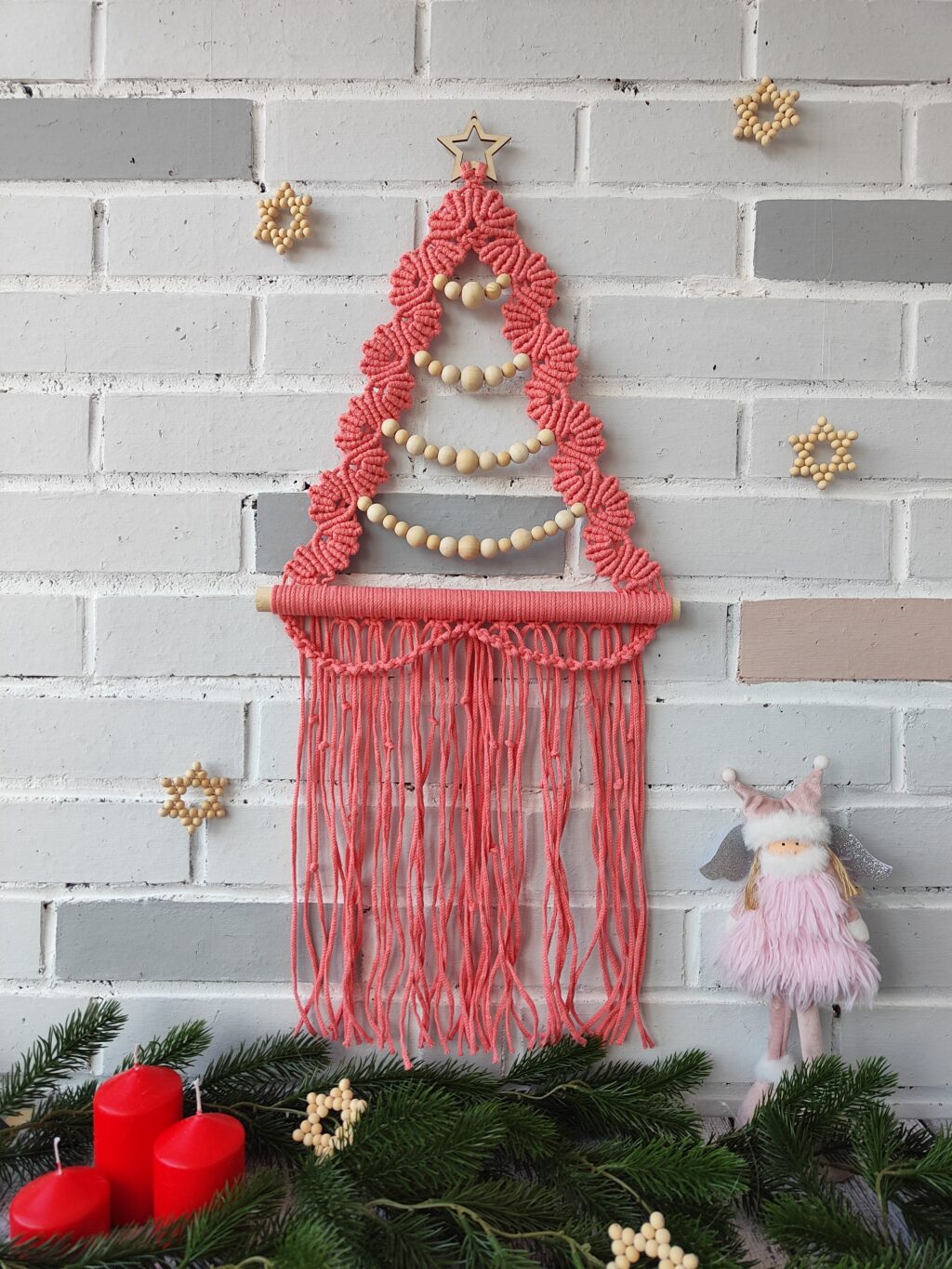 Ёлочка макраме