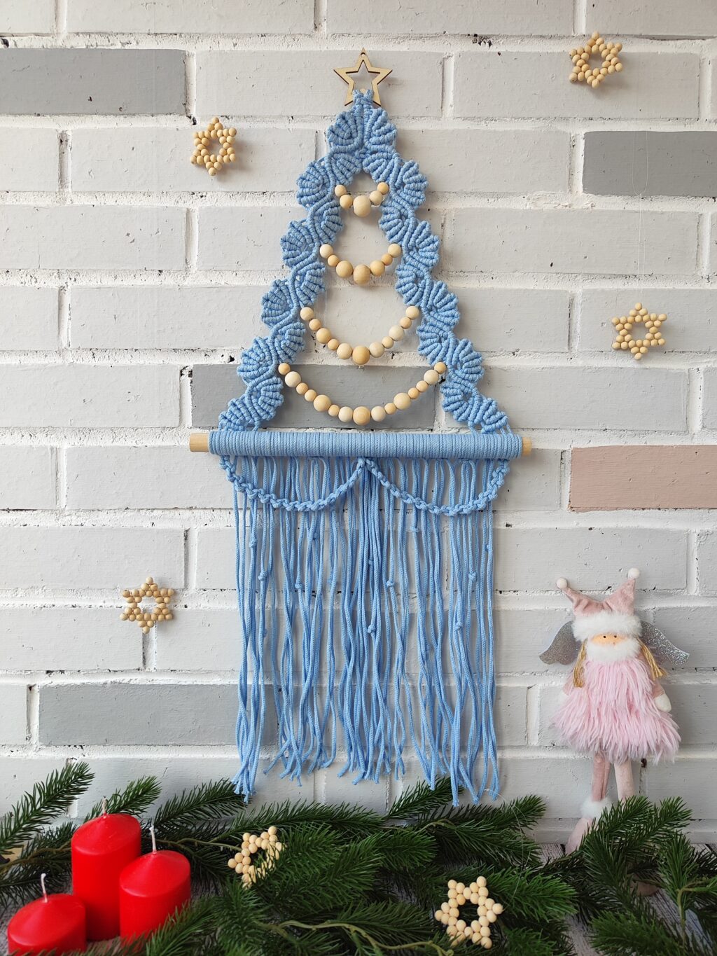 Ёлочка макраме