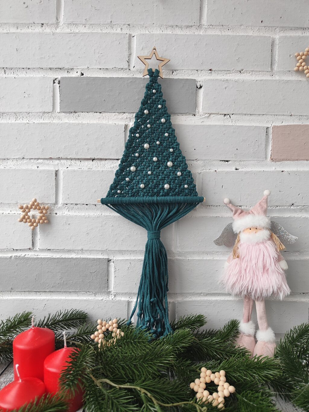 Ёлочка макраме