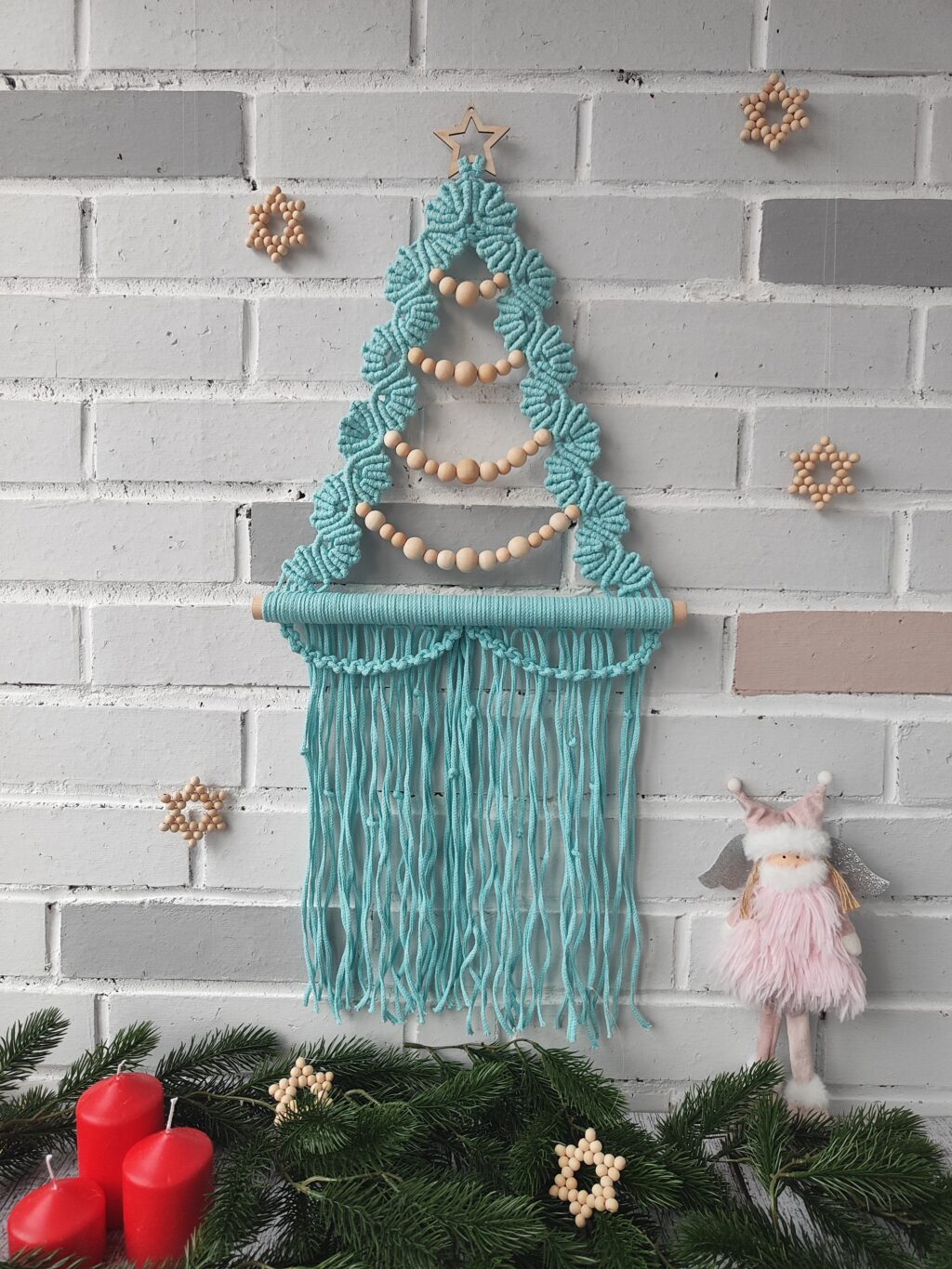 Ёлочка макраме