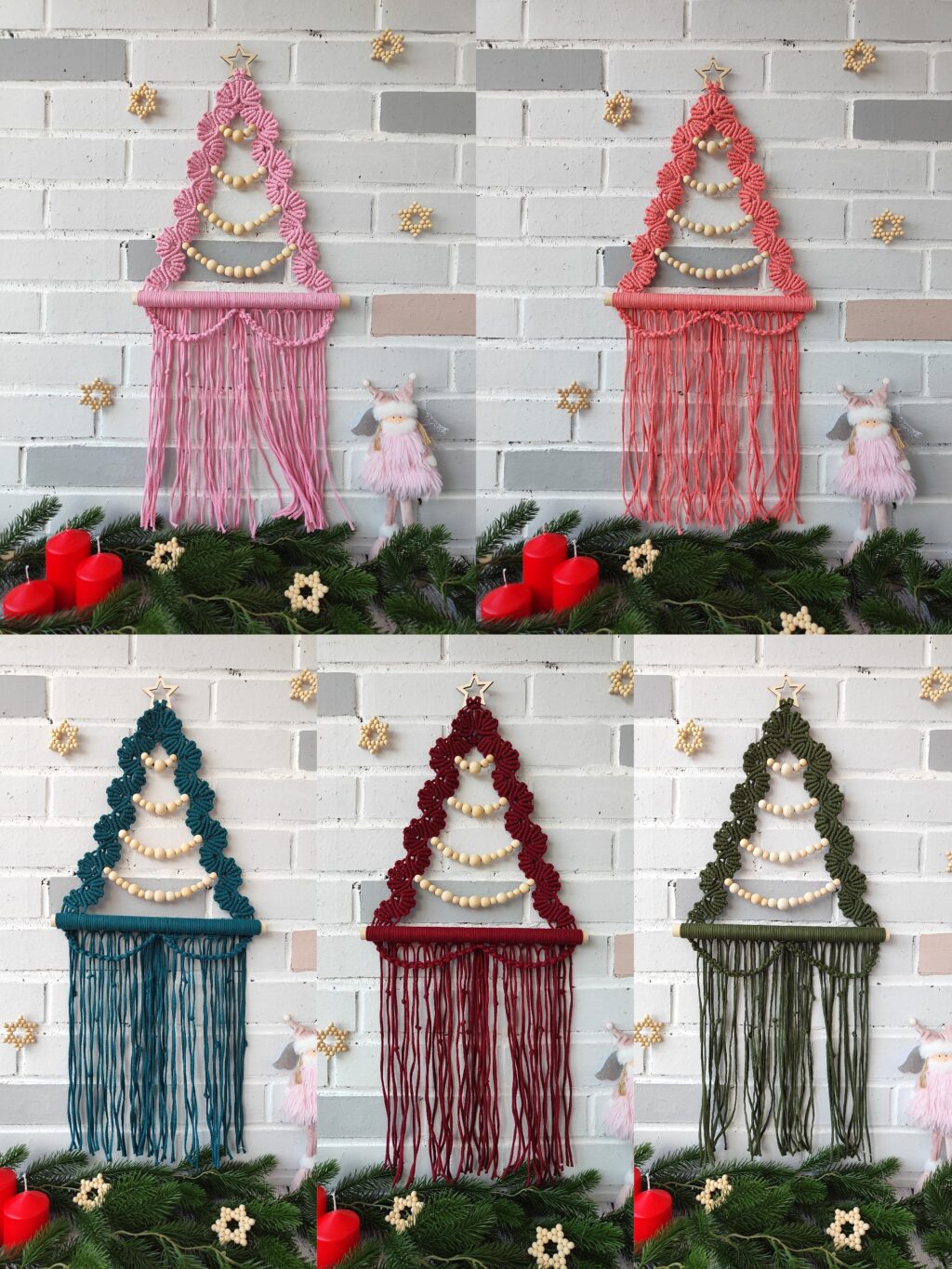 Ёлочка макраме