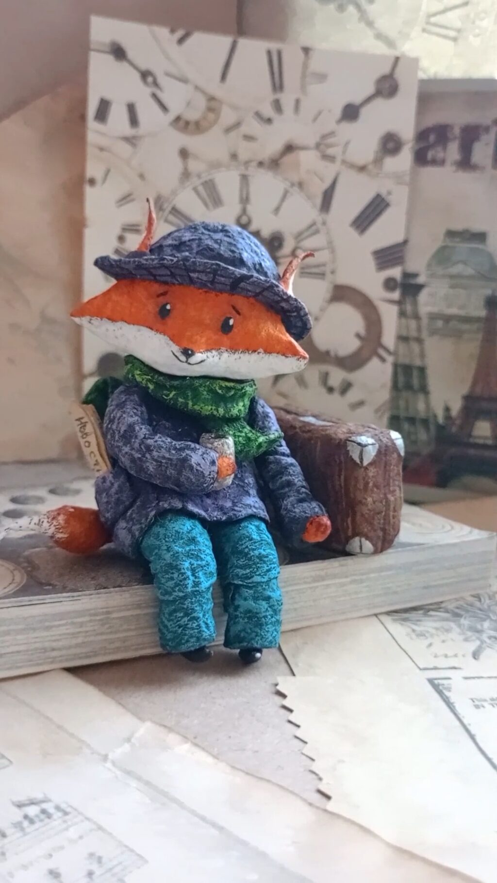 Лисëнок с чемоданчиком