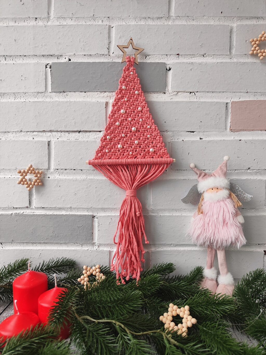 Ёлочка макраме