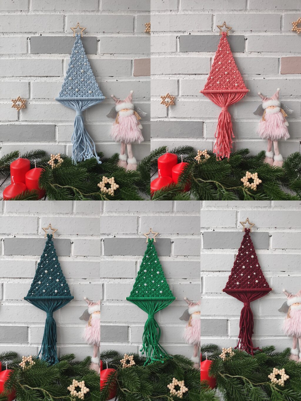 Ёлочка макраме