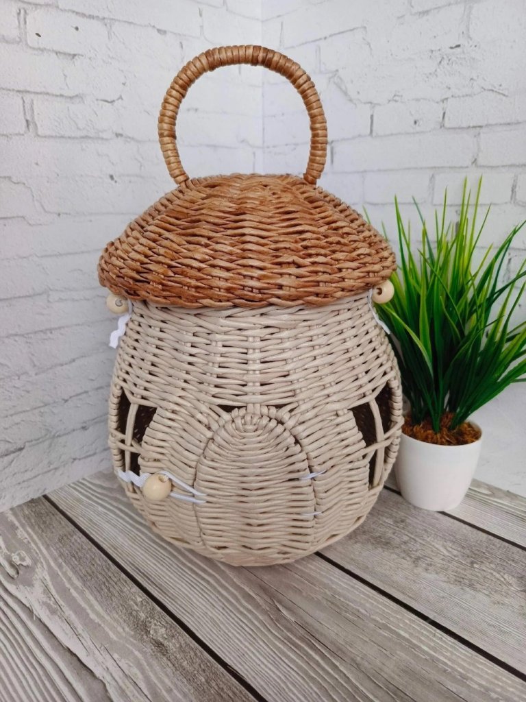 Плетенный домик Грибок