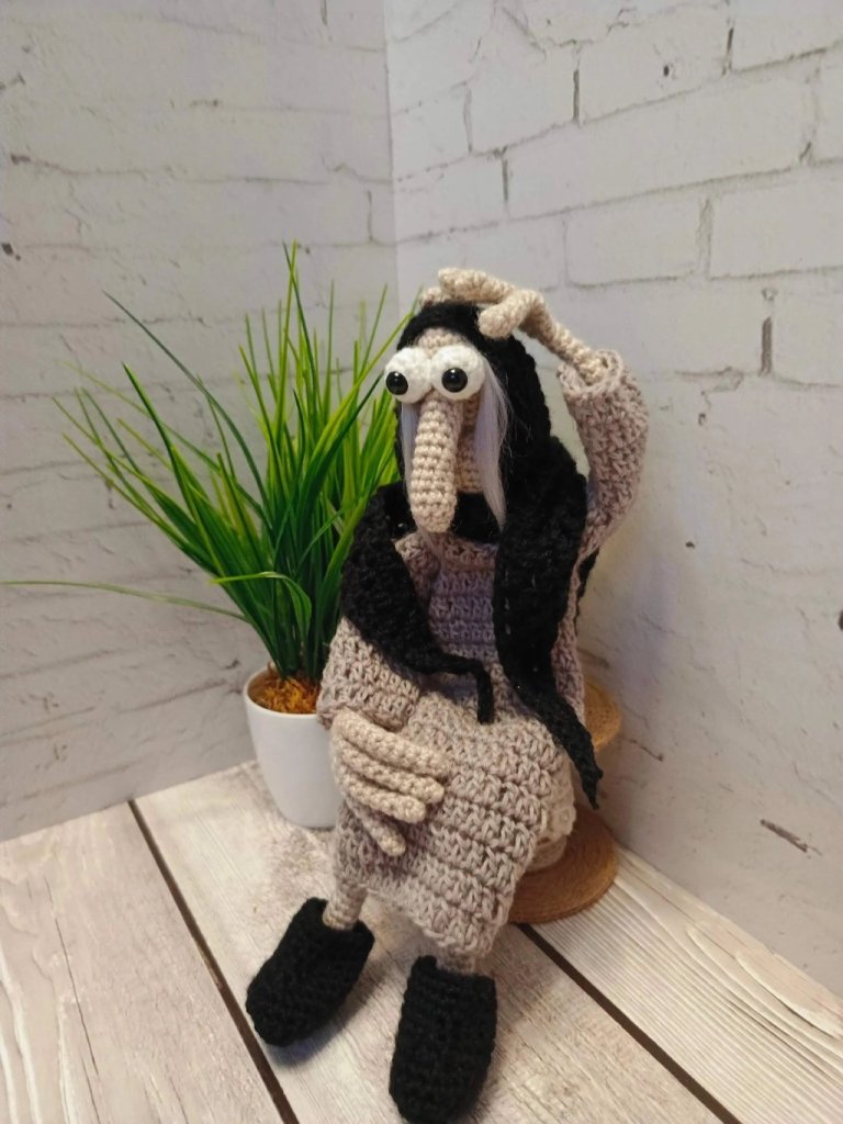 Баба Яга из мультика