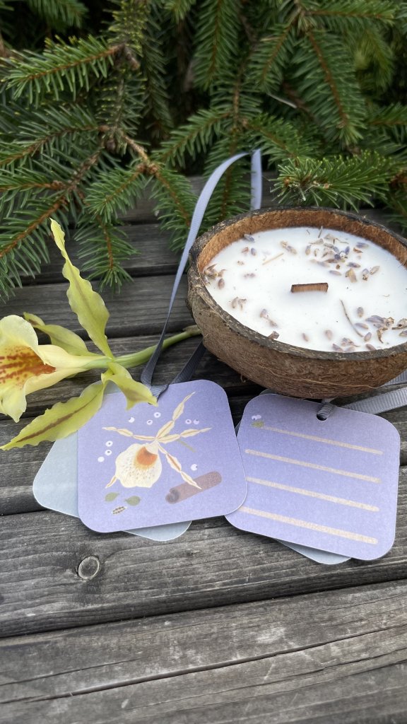 Открытка — бирка