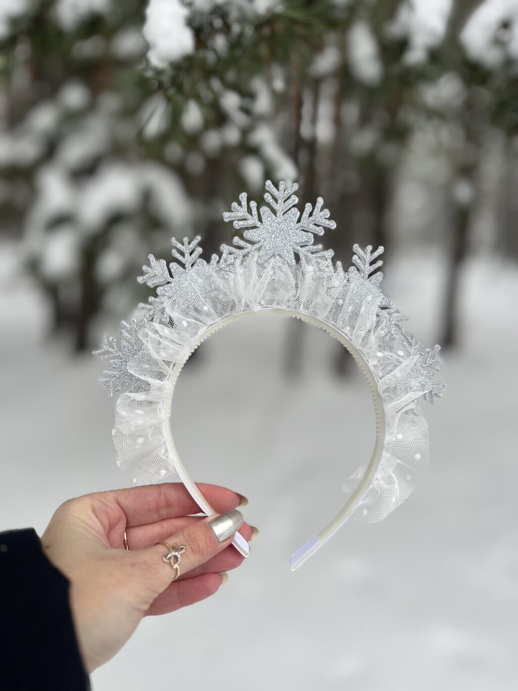 Ободок новогодний