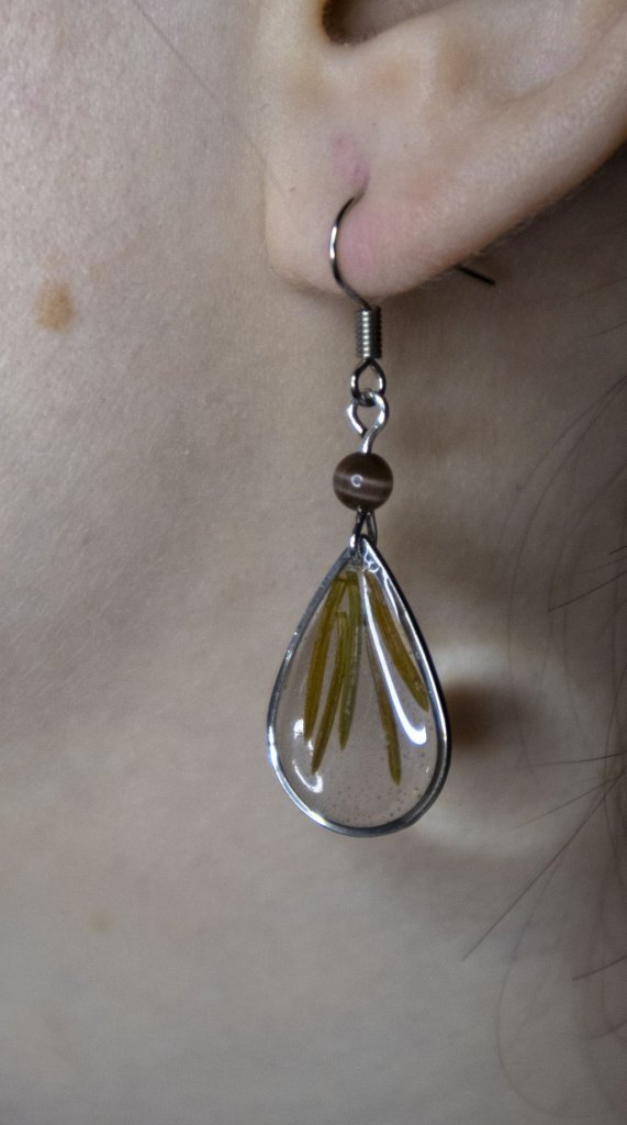 Еловые серьги