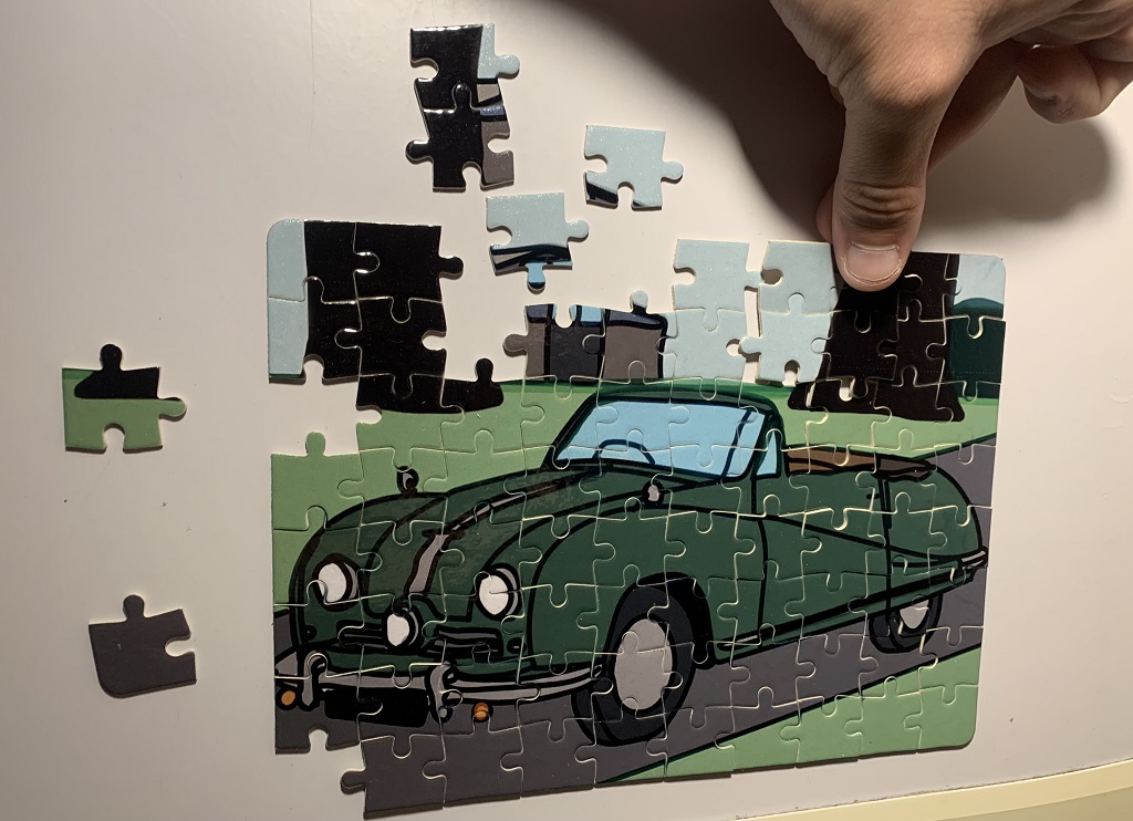 Пазлы с автомобилем Austin-A90