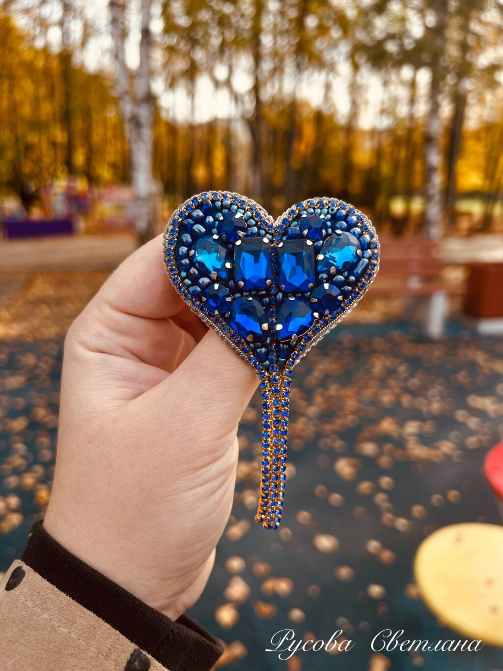 Брошь «Сердце океана»