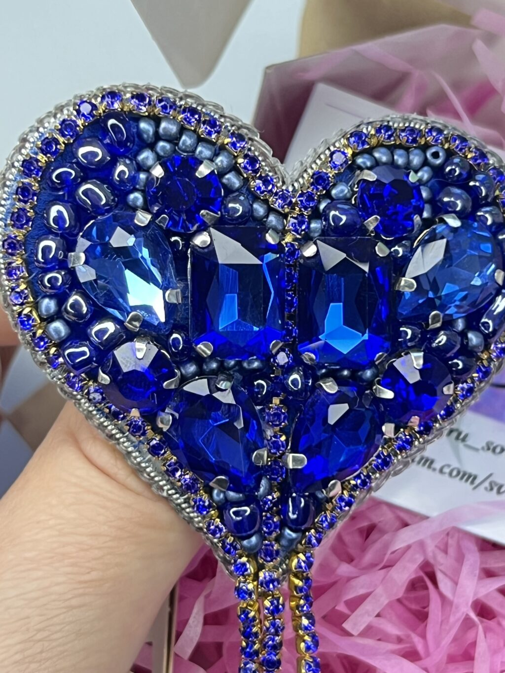 Брошь «Сердце океана»