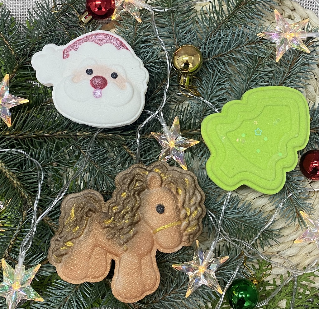 Новогодние бомбочки для ванны