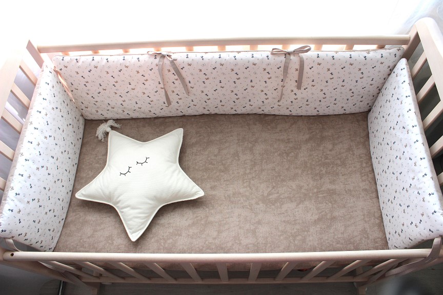 Бортики в кроватку 60х120 см