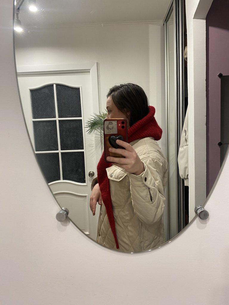 Шарф-капюшон