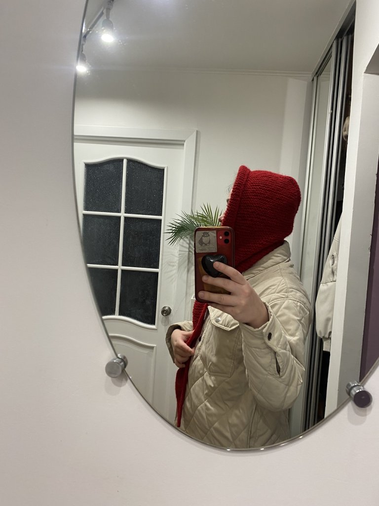 Шарф-капюшон