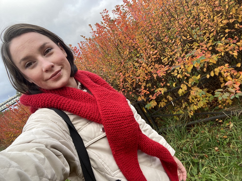 Шарф-капюшон