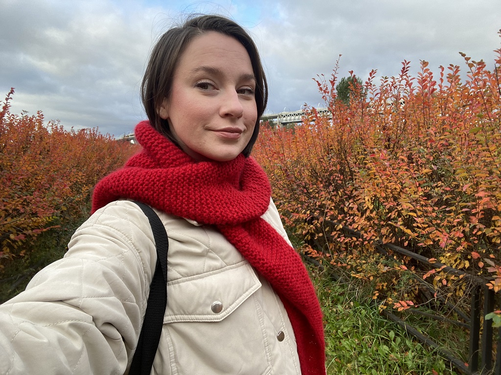 Шарф-капюшон