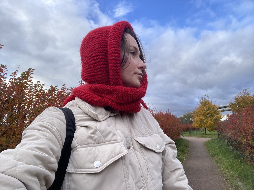 Шарф-капюшон