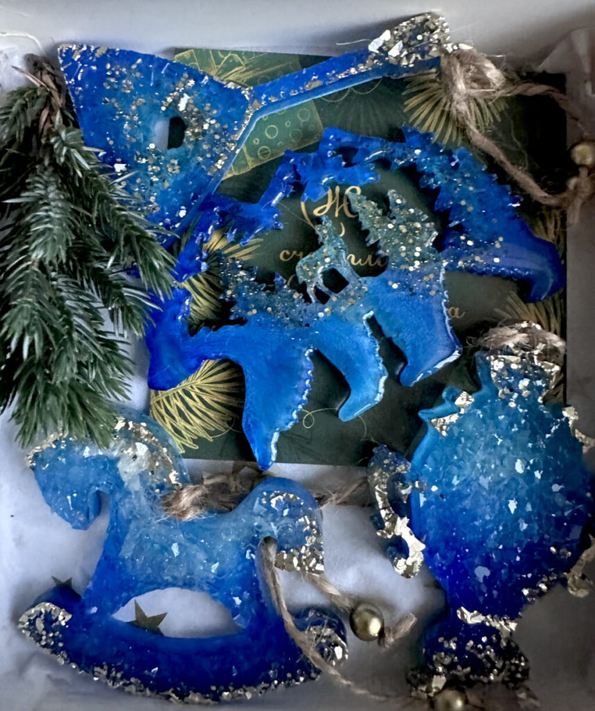 Подарочный набор новогодних игрушек «Русский фольклор»